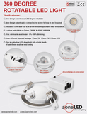FR5W - 3CCT - IP65 - FIRE RATED LED RECESSED DOWNLIGHT