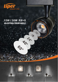 TL15WB - 15 WATT LED ADJUSTABLE TRACK LIGHTS